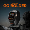 Spigen Lite Fit "Pro" - Pouzdro s řemínkem pro Apple Watch Ultra 1/2 49 mm (Matně černé)