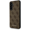 Guess 4G Metal Gold Logo - Case for Samsung Galaxy A36 5G (brown)