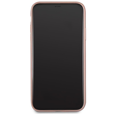Guess Iridescent - iPhone Xs / X Hülle (Roségold)
