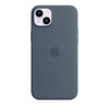 Apple Silicone Case - Silikonowe etui z MagSafe do iPhone 14 Plus (sztormowy błękit)