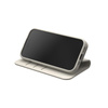 Moshi Overture MagSafe - 3-in-1-Ledertasche mit Flip-Cover iPhone 15 (Eggnog White)