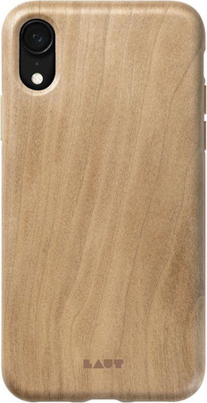Laut PINNACLE - Real Wood iPhone XR Case (Cherry Wood)