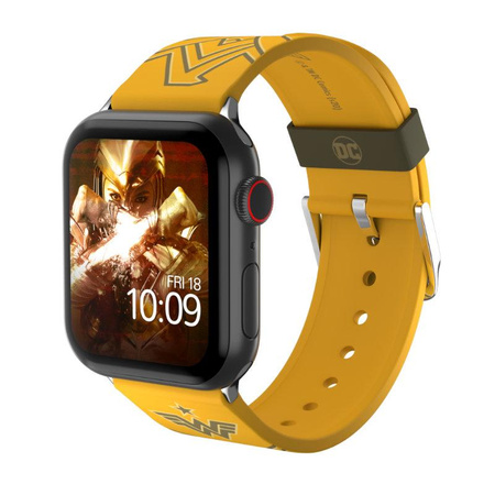 DC Comics - Armband für Apple Watch 38/40/41/42/44/45/49 mm (Wonder Woman 1984: Goldene Rüstung)
