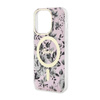 Guess Flower MagSafe - Case for iPhone 14 Pro Max (Pink)