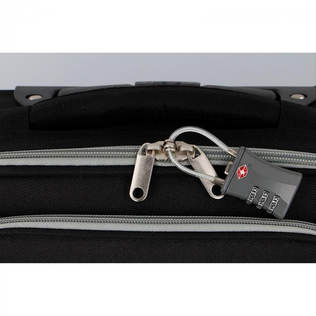 Dunlop - Cadenas Cipher pour valise, avec système TSA (blanc)