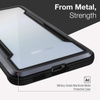 X-Doria Raptic Shield - Aluminum Case for Samsung Galaxy S21+ (Antimicrobial protection) (Black)