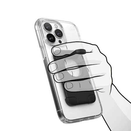 Speck ClickLock StandyGrip für MagSafe - Halterung/Ständer (schwarz)