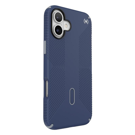 Speck Presidio2 Grip ClickLock & MagSafe - iPhone 16 Plus Case (Coastal Blue / Dust Grey / White)