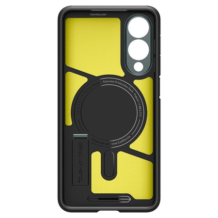 Spigen Tough Armor MagSafe - Hülle für Samsung Galaxy S25 Edge (Abyss Green)