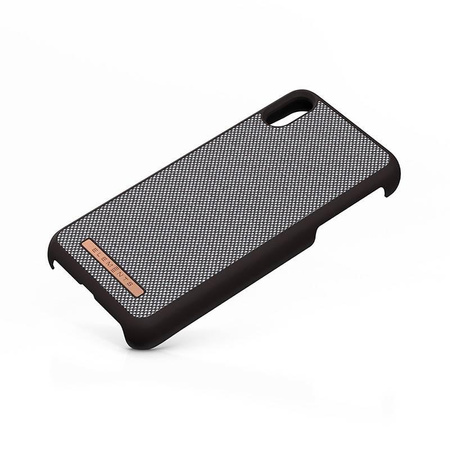 Nordic Elements Saeson Idun - Coque en matériau pour iPhone Xs Max (marron foncé)