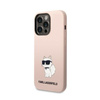 Karl Lagerfeld Silikon NFT Choupette - iPhone 14 Pro Tasche (rosa)
