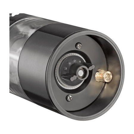 Küchenprofi Boston – Elektrické mlýnky na sůl a pepř s keramickým mlecím mechanismem 23×5 cm, 2 ks (šedé)