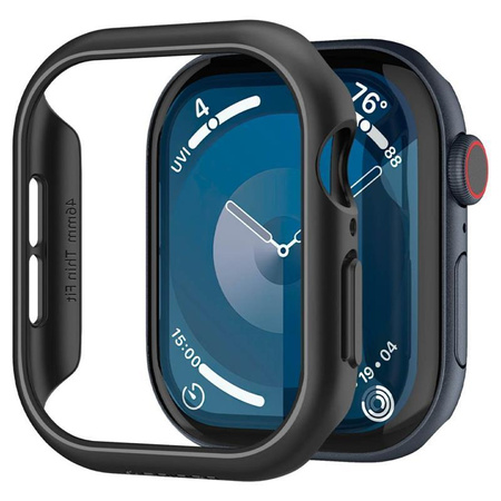 Spigen Thin Fit - Hülle für Apple Watch 10 46 mm (Schwarz)