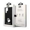 Karl Lagerfeld Silikon Choupette - Samsung Galaxy S24 Ultra Tasche (schwarz)