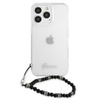 Guess Black Pearl Strap - iPhone 13 Pro Case (transparent)