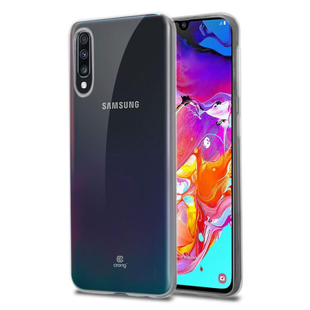 Kryt Crong Crystal Slim - pouzdro pro Samsung Galaxy A70 (průhledné)
