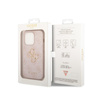 Guess 4G Big Metal Logo - Coque iPhone 15 Pro (rose)