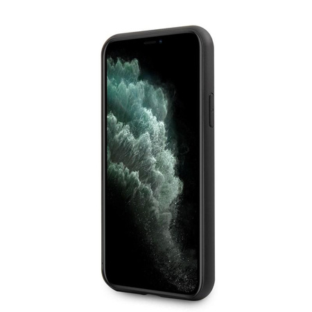 Karl Lagerfeld Saffiano tűs Ikonik - iPhone 11 Pro tok (fekete)