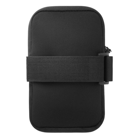 Spigen A702 Dynamic Shield Armband - Pouzdro / Sportovní náramek na smartphone do 6.9" (Černá)