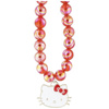 Hello Kitty Pearls Kitty Head – Handy-Anhänger (rot)