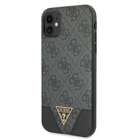 Guess 4G Triangle Collection - Coque pour iPhone 11 (gris)