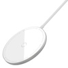 Baseus Simple Mini - Ładowarka indukcyjna bezprzewodowa Mag Safe 15 W (biały)