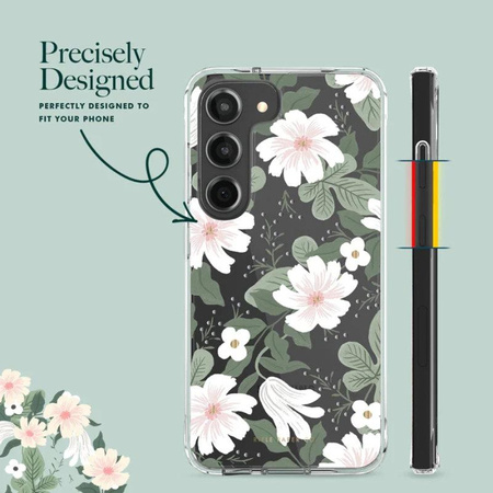 Rifle Paper Clear - Pouzdro pro Samsung Galaxy S23 (Willow)