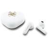 Guess 4G Metal Logo - TWS Bluetooth Earphones + Charging Case (White)