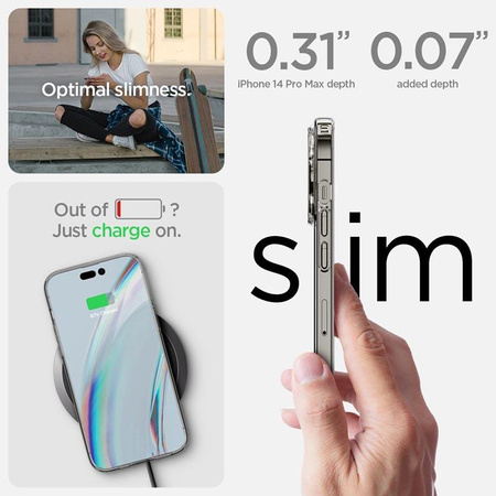 Spigen Crystal Pack - tok szett + 2 x üveg iPhone 14 Pro Max készülékhez (átlátszó)