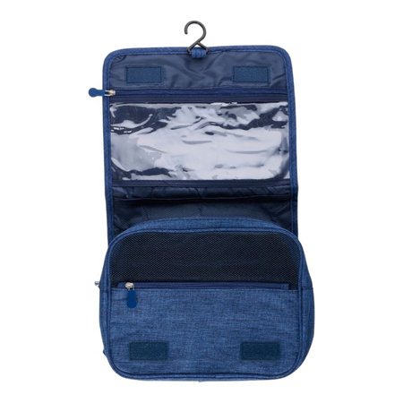 Dunlop – Travel Toiletry Bag with Hanging Hook 25x20x10 cm (Navy Blue)