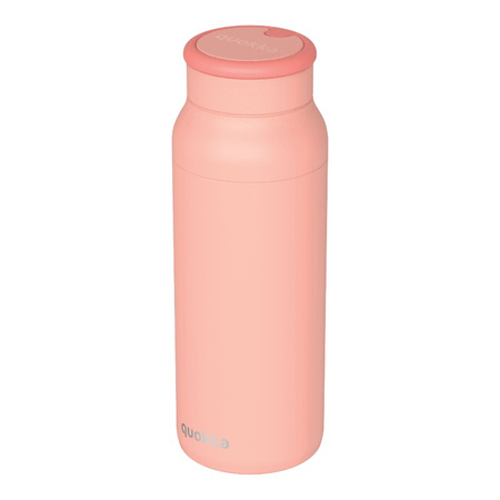 Quokka Echo - 690ml Stainless Steel Bottle with Silicone Handle (Pink)
