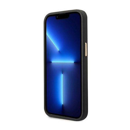 Guess 4G Metal Camera Outline Case - Coque pour iPhone 14 (noir)