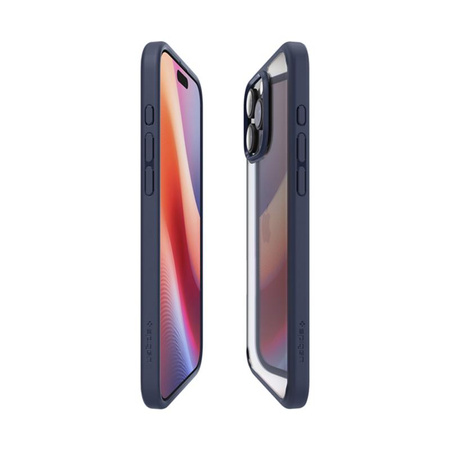 Spigen Ultra Hybrid - Hülle für iPhone 16 Pro Max (Marineblau)