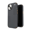 Speck Presidio2 Grip - Hülle für iPhone 16e / iPhone 15 / iPhone 14 / iPhone 13 (Anthrazitgrau / Bronze / Weiß)