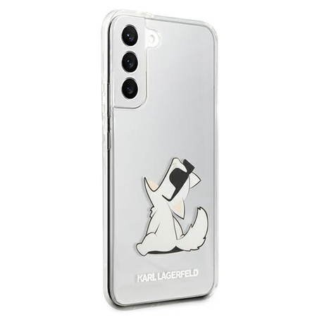 Karl Lagerfeld Choupette Fun - Samsung Galaxy S22 Tasche (Transparent)