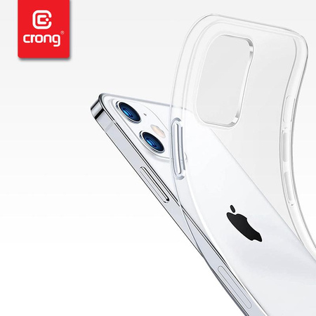 Crong Crystal Slim Cover - iPhone 12 / iPhone 12 Pro tok (átlátszó)