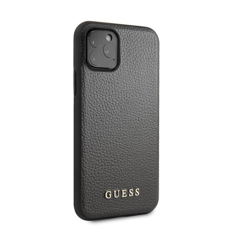 Guess Iridescent - pouzdro pro iPhone 11 Pro Max (černé)
