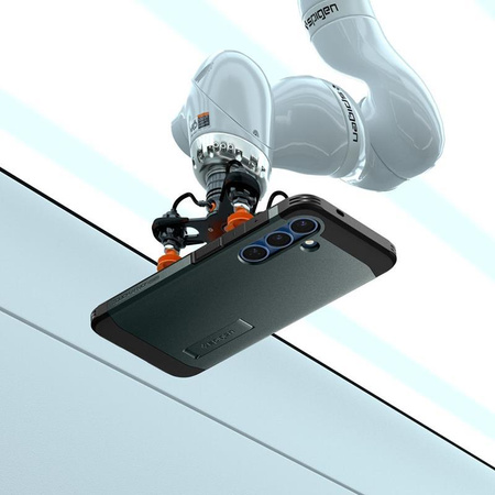 Spigen Tough Armor MagSafe - tok Samsung Galaxy S25+ (Abyss zöld)