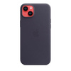 Apple Leather Case - Étui en cuir avec MagSafe pour iPhone 14 Plus (Ink)