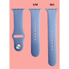 PURO ICON - Elastisches Sportarmband für Apple Watch 38/40/41 mm (S/M & M/L) (sandrosa)