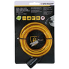 Dunlop - Cadenas à clé pour vélo (jaune)