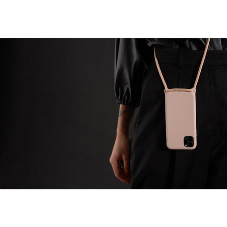 PURO ICON Cross Body - iPhone 11 Case (Sand Pink)