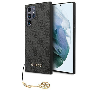 Guess 4G Charms Collection - Samsung Galaxy S22 Ultra Case (grey)