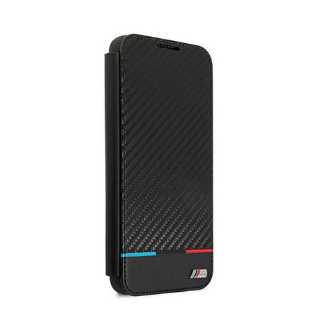BMW Booktype M Kollektion Dreiecke - Samsung Galaxy S22+ Tasche (schwarz)