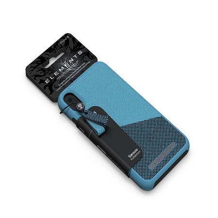 Nordic Elements Saeson Freja - Anyag tok iPhone Xs Max (Petrol)