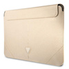 Guess Saffiano Triangle Logo Sleeve - Notebook case 16" (Beige)