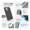 Speck Presidio2 Grip ClickLock & MagSafe - iPhone 15 Pro Max Case (Charcoal Grey / Cool Bronze)