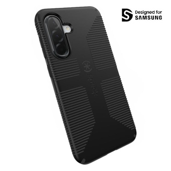 Speck Impacthero Grip – Samsung Galaxy A36 5G / A56 5G Hülle (Schwarz)