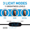Grundig - Ring light pour photos, selfie, maquillage