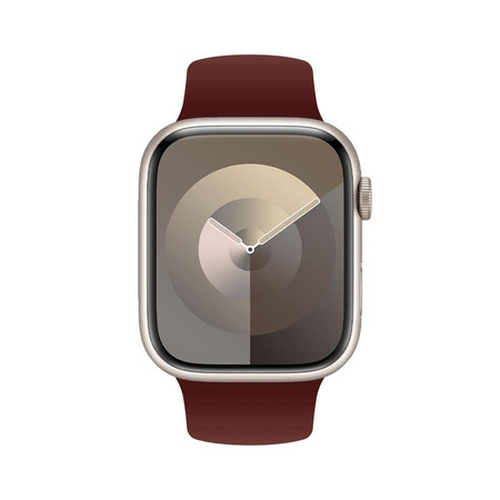 Crong Liquid - Strap for Apple Watch 38/40/41/42 mm (maroon)